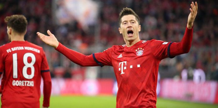 Trafienie Roberta Lewandowskiego przybliża Bayern do mistrzostwa